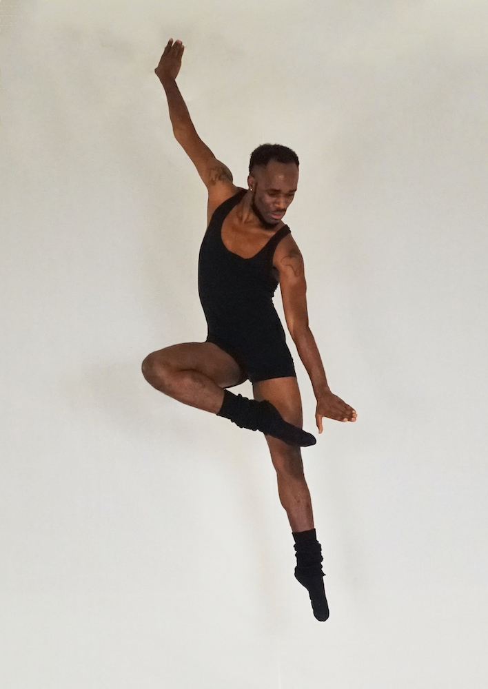 international student performs jump for entry to Balance 1 Academy